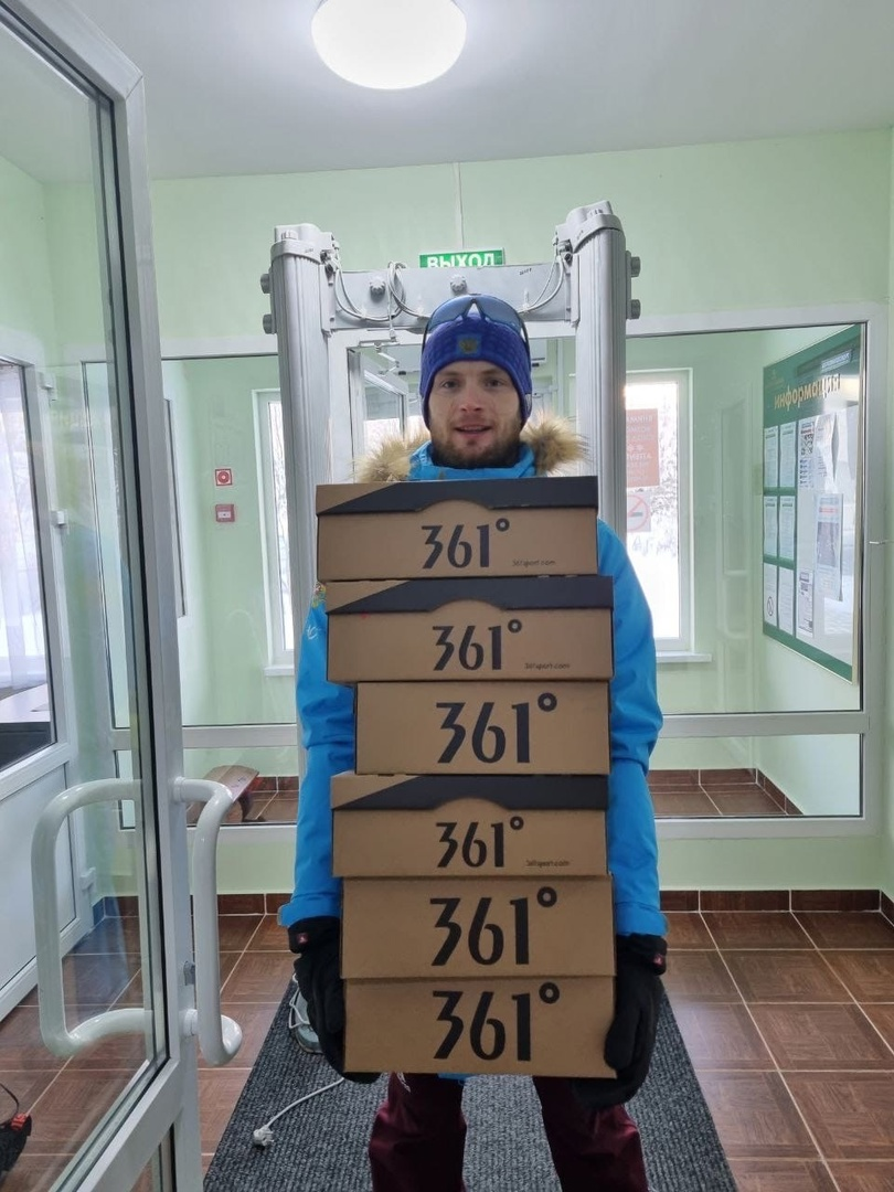 Сборная по биатлону уже в кроссовках 361
