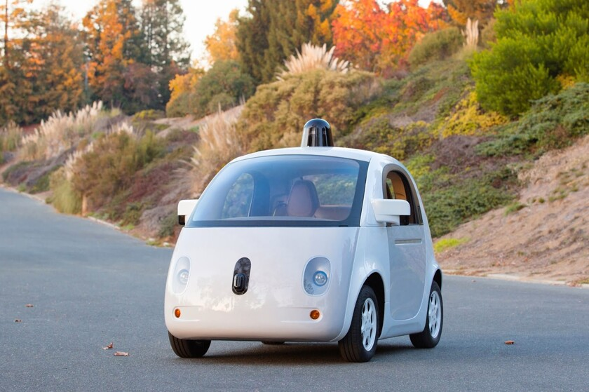 Уже представленный прототип автомобиля от Google