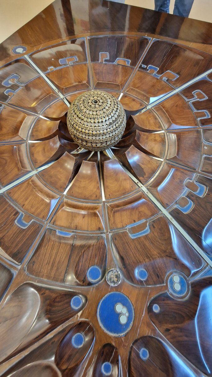 Макет города Ауровиль 