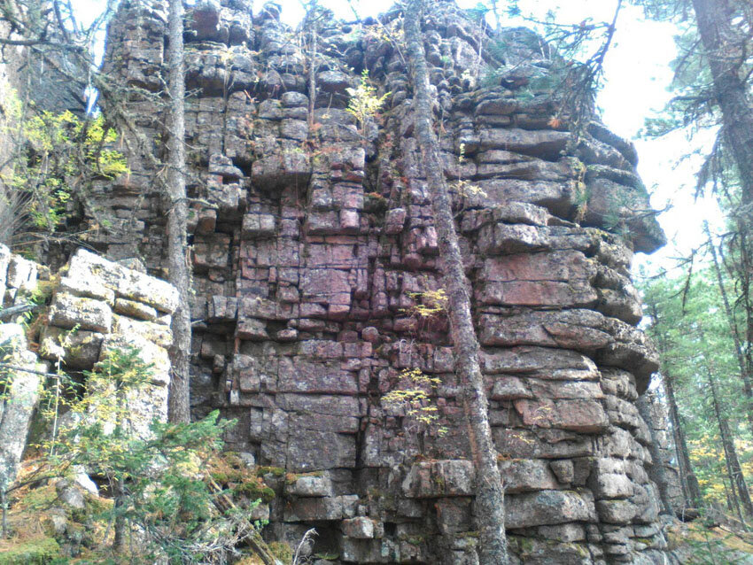 Древнее мегалитическое сооружение, Койское Белогорье, Красноярский край