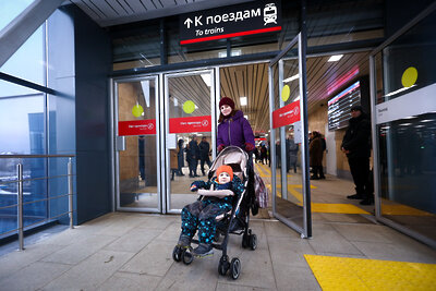    Электричка Лесной городок-Апрелевка © Антон Чернов, «Подмосковье Сегодня»
