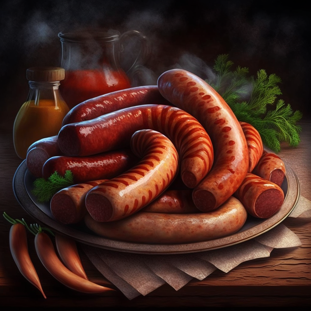 Колбасы с добавлением большого количества соли