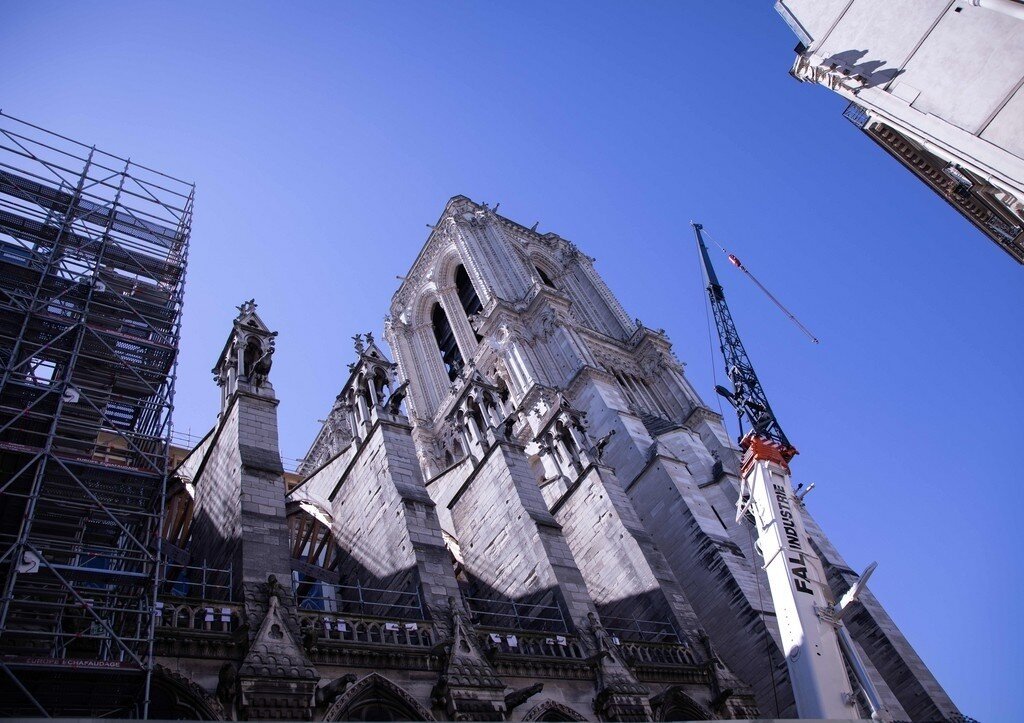 Пожар в соборе парижской богоматери 2019