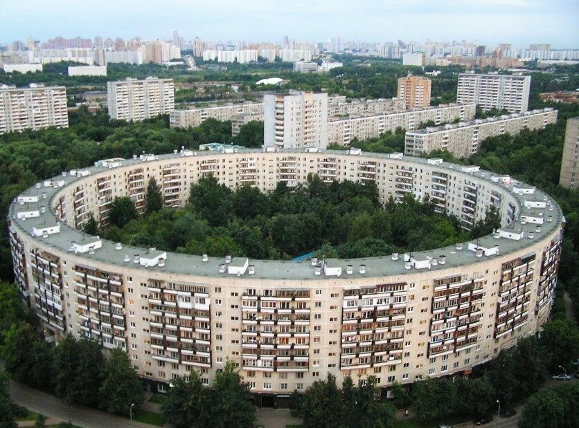 Круглый дом в Москве. | ПРО дизайн и стройку | Дзен