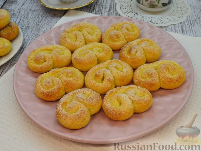 Сырные крендельки