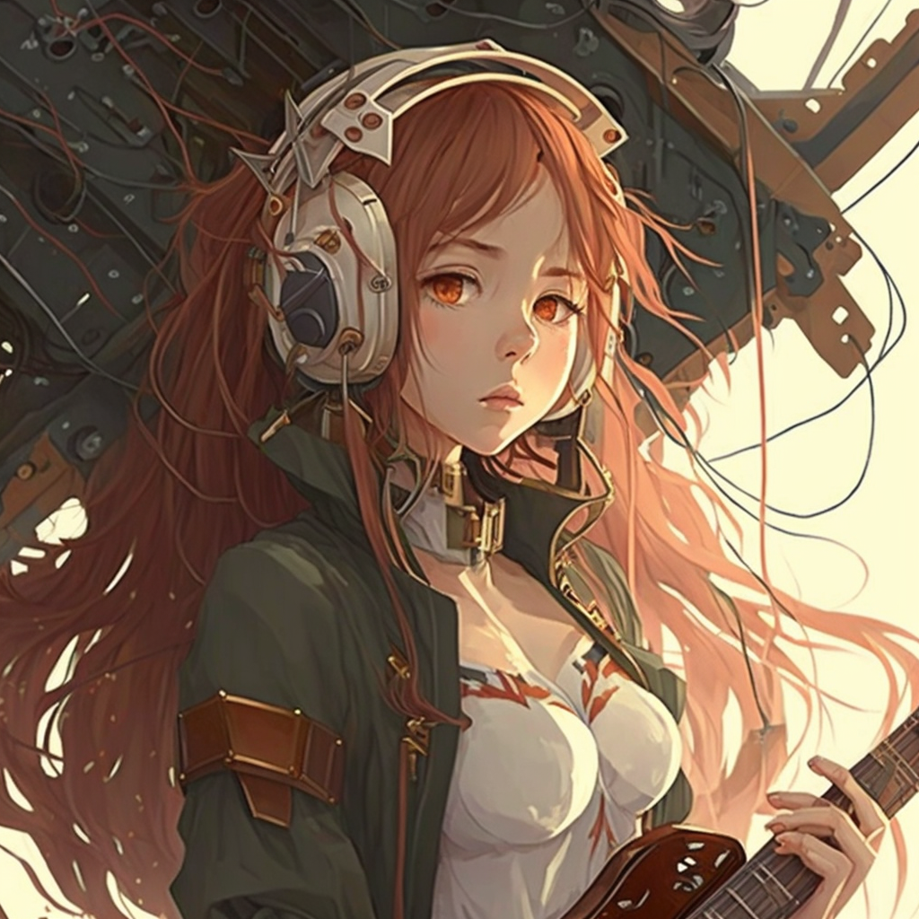 Девочка с гитарой