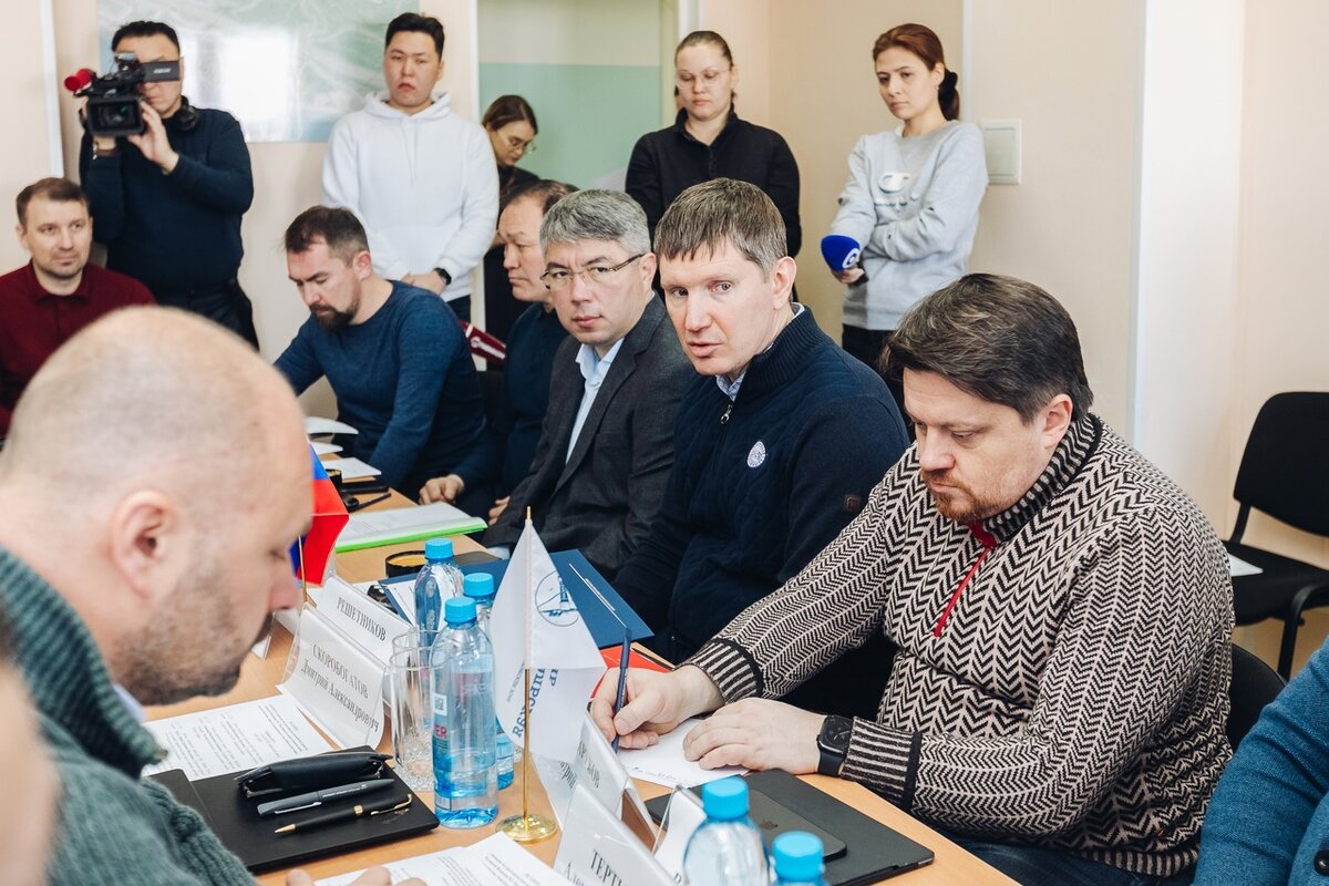 На встрече с резидентами ОЭЗ «Байкальская гавань»