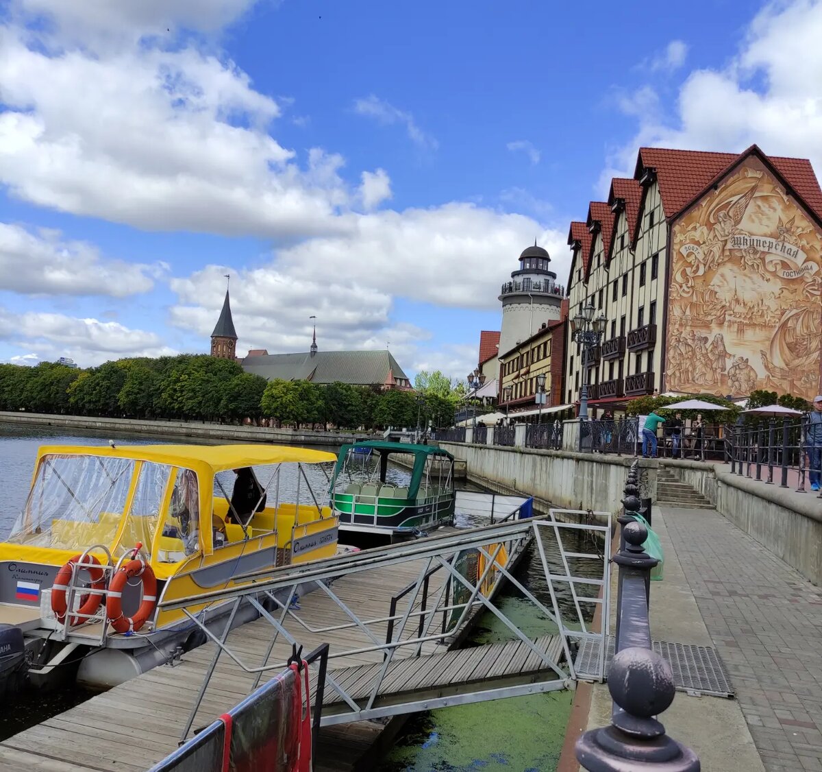 Рыбная деревня - вкусная достопримечательность Калининграда