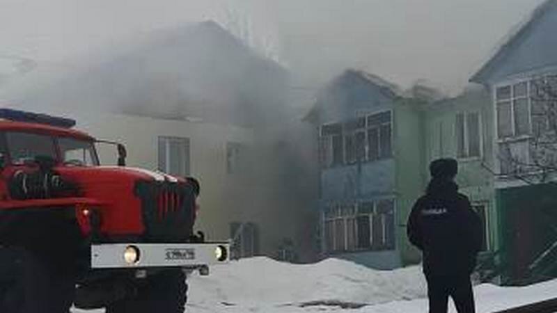    В двухэтажке на Белом Яру произошел пожар - есть погибший