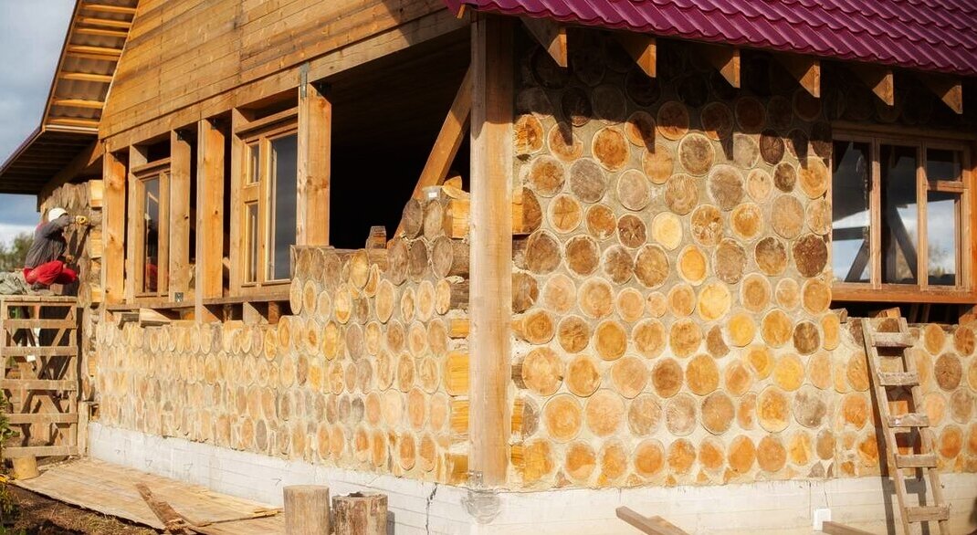 Дом из глиночурки 