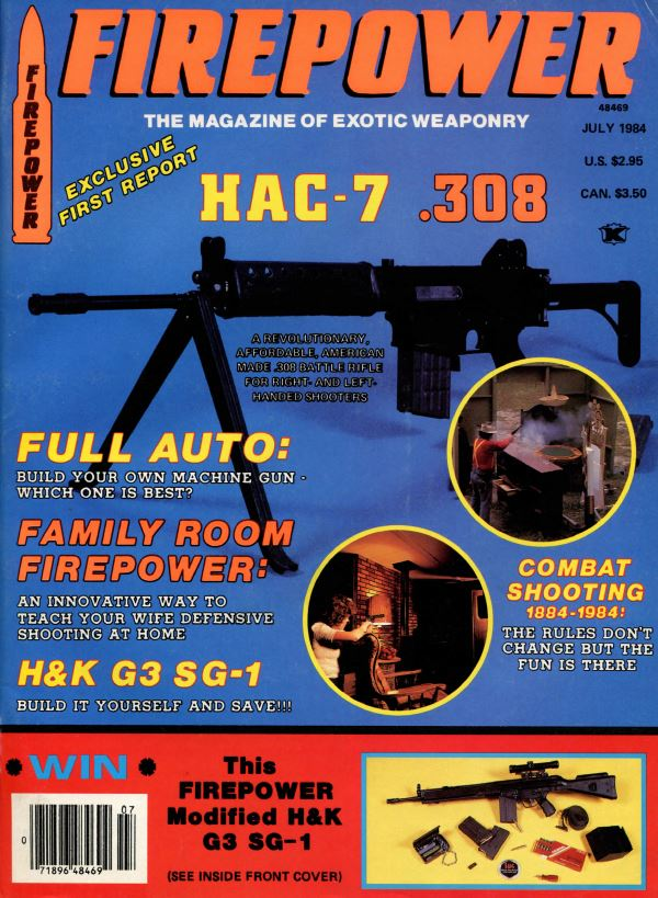 В 1984 году винтовка попала на журнальную обложку - правда, далеко не Guns или American Rifleman