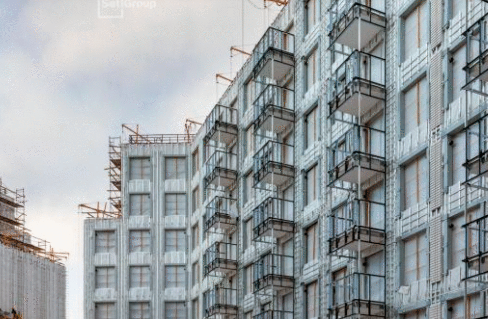 Строительство GRAND VIEW на Петровском острове