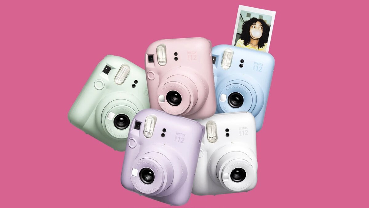 Фотоаппарат моментальной печати Fujifilm Instax Mini 12 Белый купить недорого в 