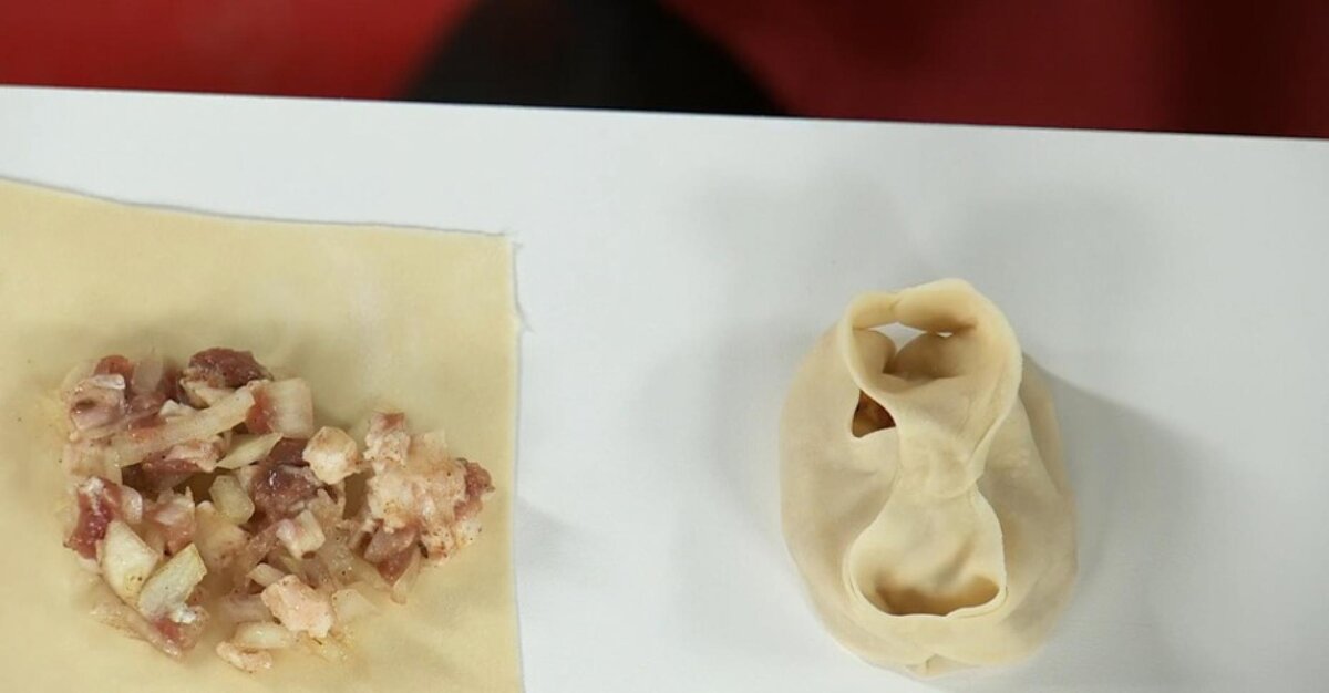 Манты. Манты с тыквой и фаршем. Форма мантов. Манты узбекские. Лепка мантов.