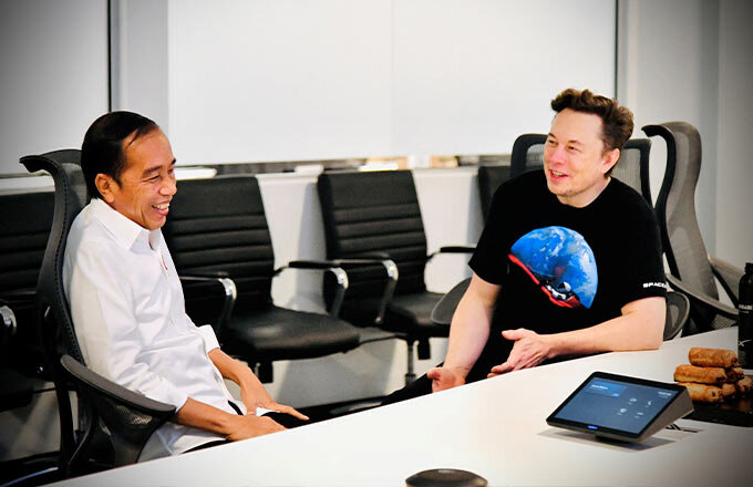 Джоко Видодо и Илон Маск проводили переговоры в дружеской обстановке.