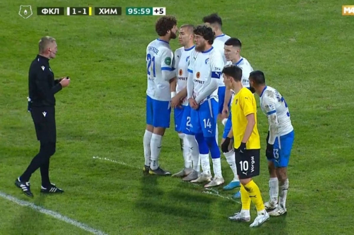    Воронежский «Факел» и «Химки» не выявили победителя в матче 3 марта