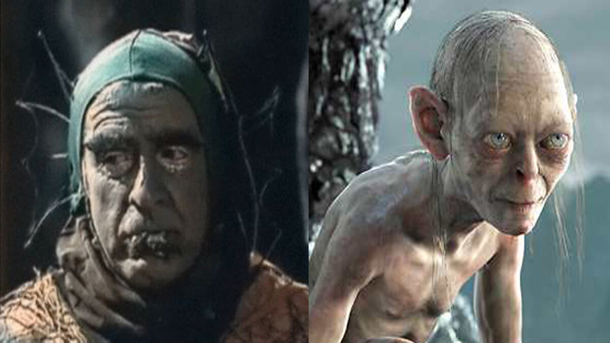 Голлумы, изображение сделано автором канала