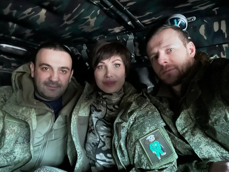    Ирина Текслер отвезла груз в зону СВО