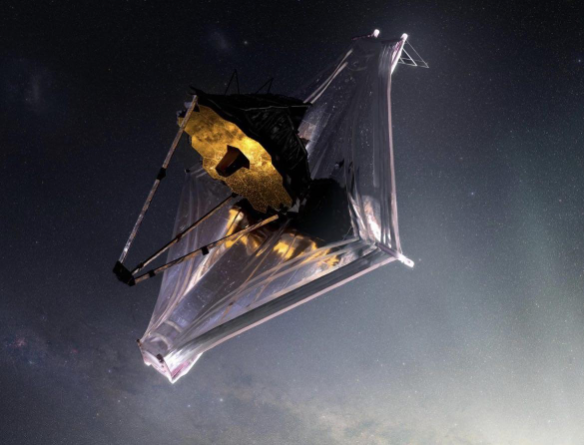Телескоп «Джеймс Уэбб». Источник: NASA GSFC / CIL / Адриана Манрике Гутьеррес 