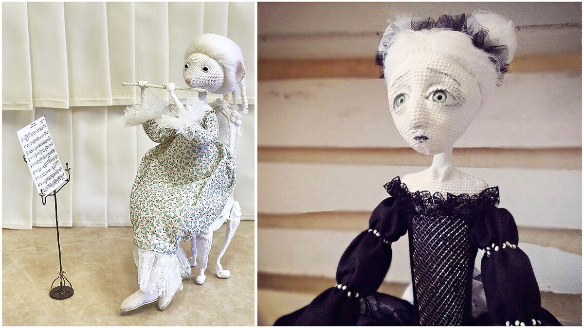 Куклы-грелки на заварной чайник - Вязание Крючком. Блог Настика