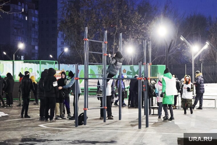    Парк, в котором расположена скейт-площадка, открыли в конце января