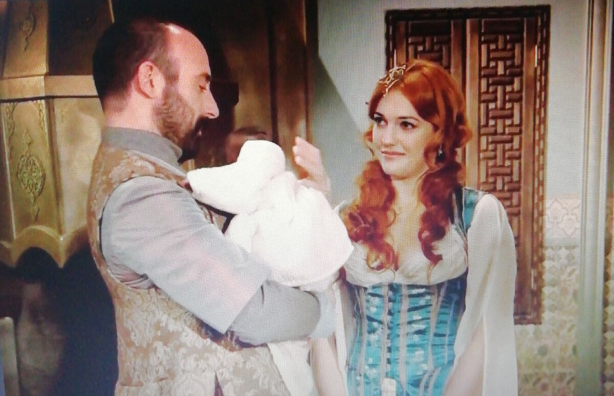 Встреча султана с дочерью.