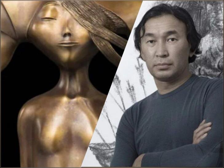    Даши Намдакова называют азиатским Дали. Коллаж VN.ru