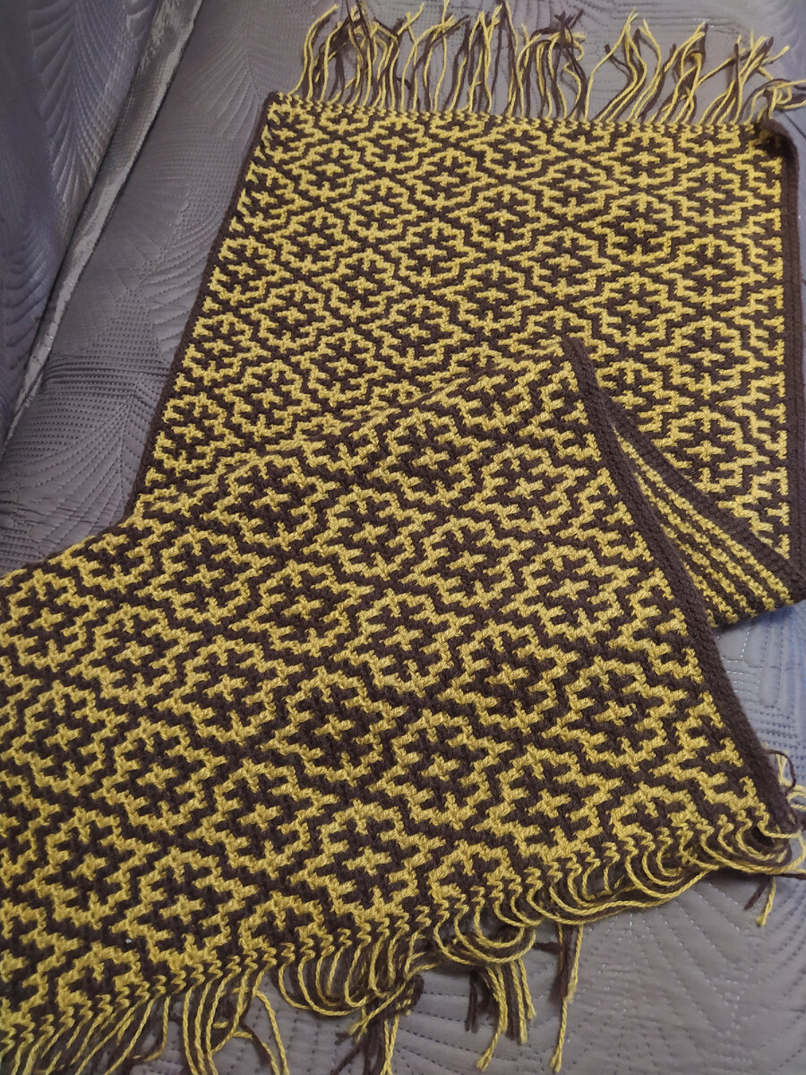 Горчично-коричневая уютность