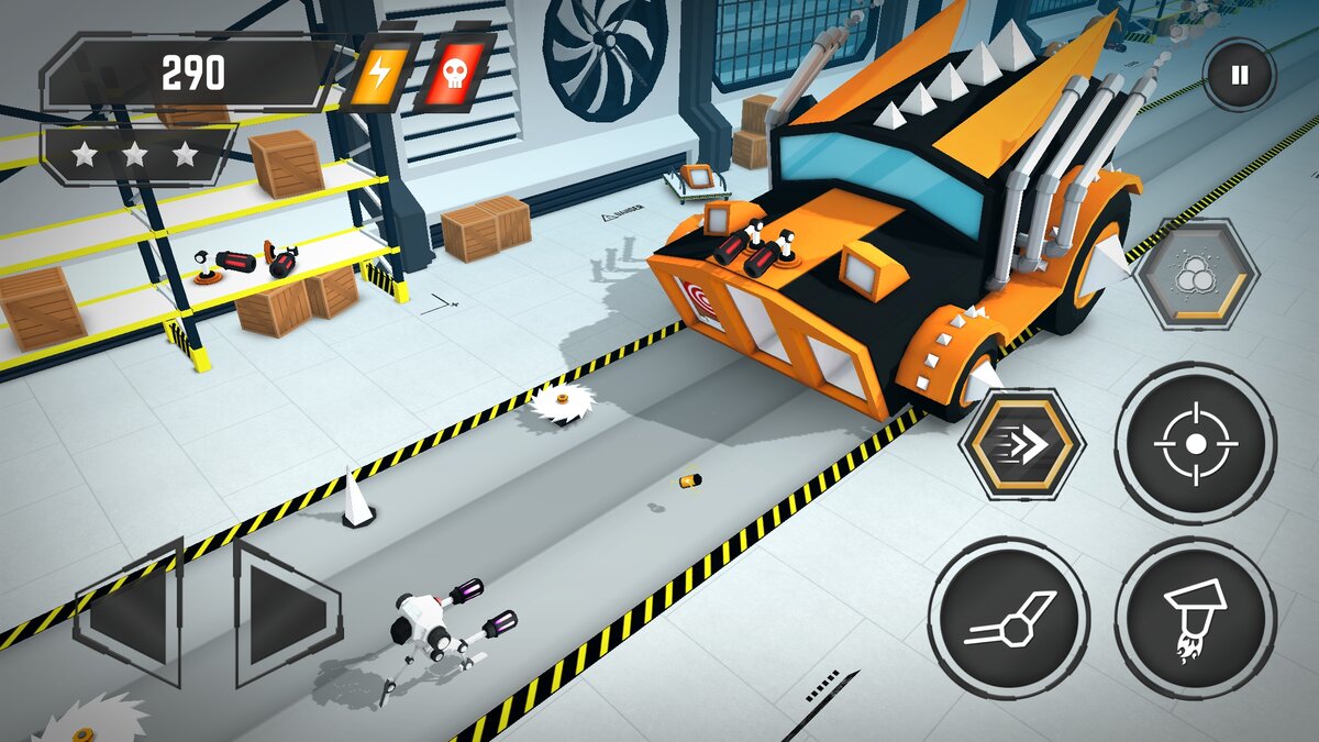 Crashbots — нетривиальный 3D-раннер на полосе препятствий для Android и iOS  | Only Top Apps | Дзен