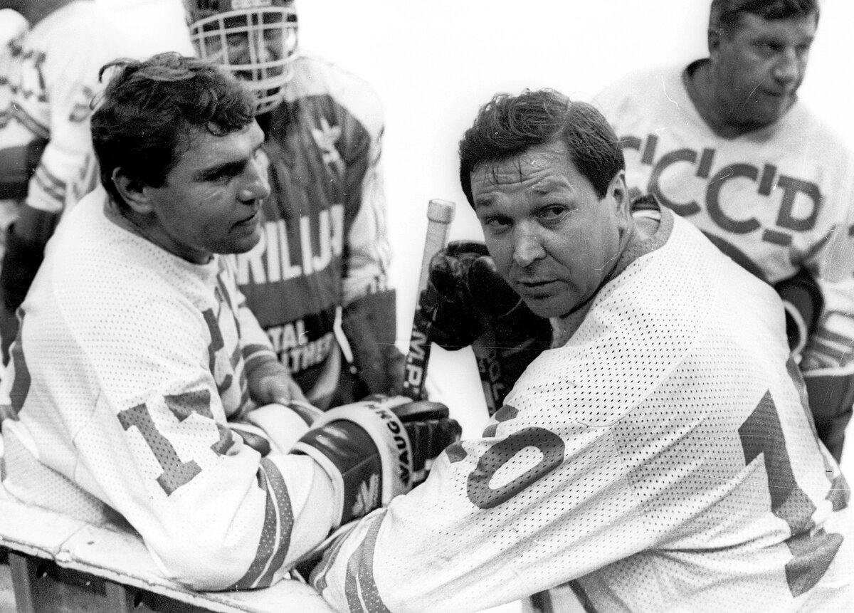 Александр Мальцев (справа) и Владимир Крутов. Фото Андрей Голованов и Сергей Киврин