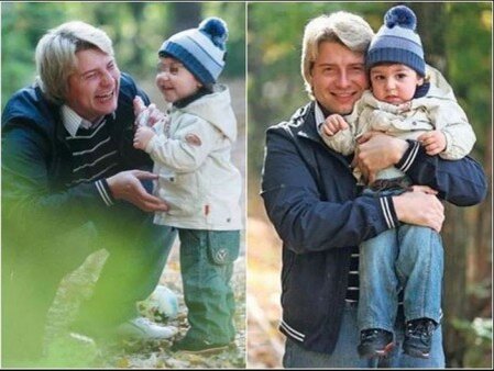    Николай Басков с сыном. Фото: ludirosta.ru