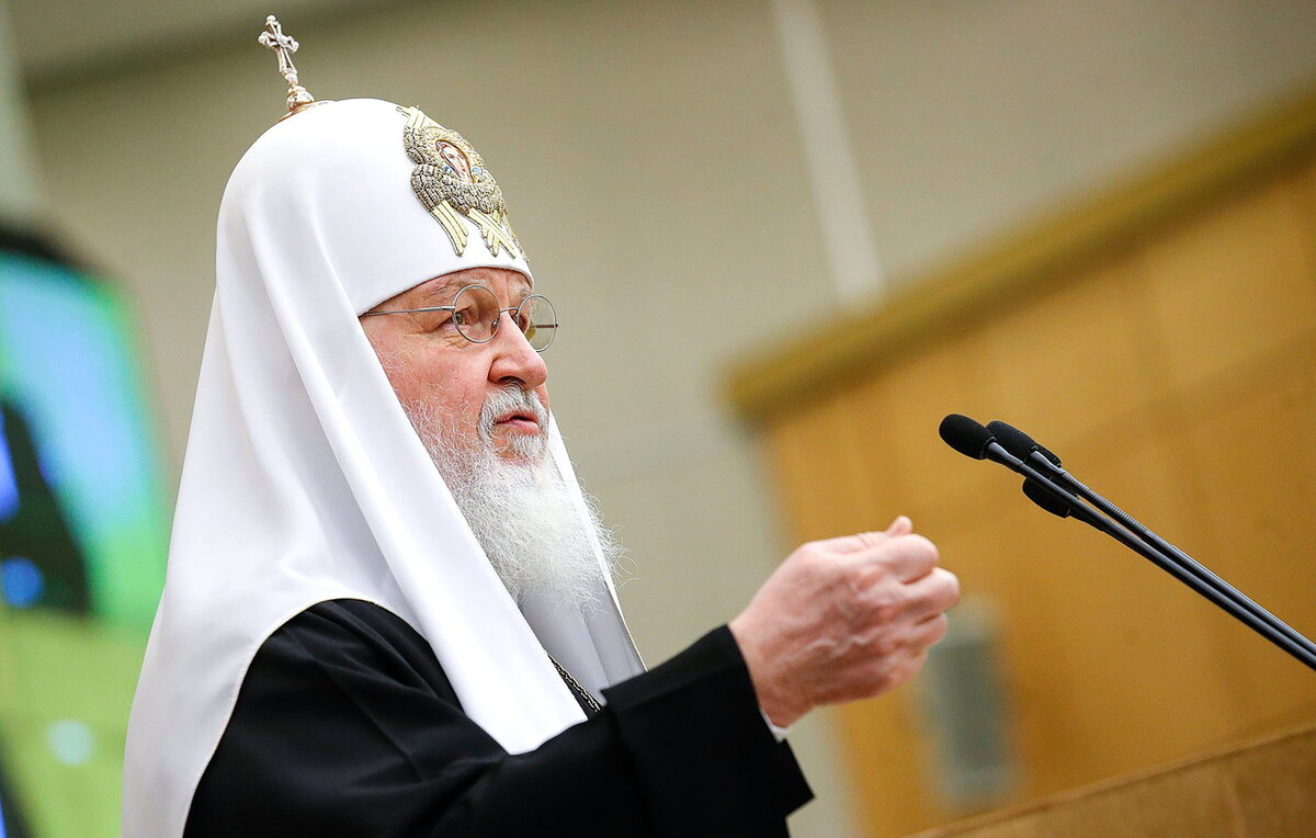    Патриарх Московский и всея Руси Кирилл  Марат Абулхатин/Пресс-служба Госдумы РФ/ТАСС