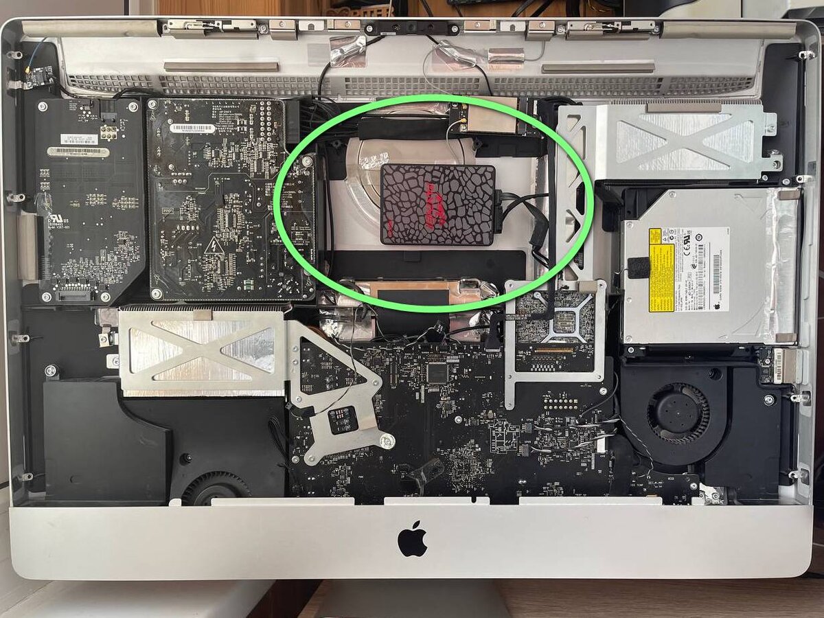 SSD внутри iMac