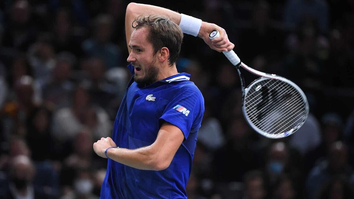    Даниил Медведев© Фото : Сайт АТР