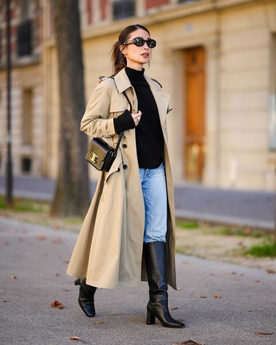    Сделайте ставку на тренч базового оттенкаstyleandthebeach