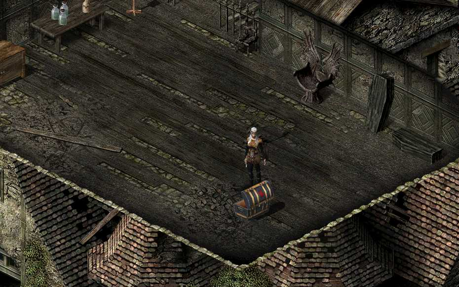 Сундук в заброшенной вилле