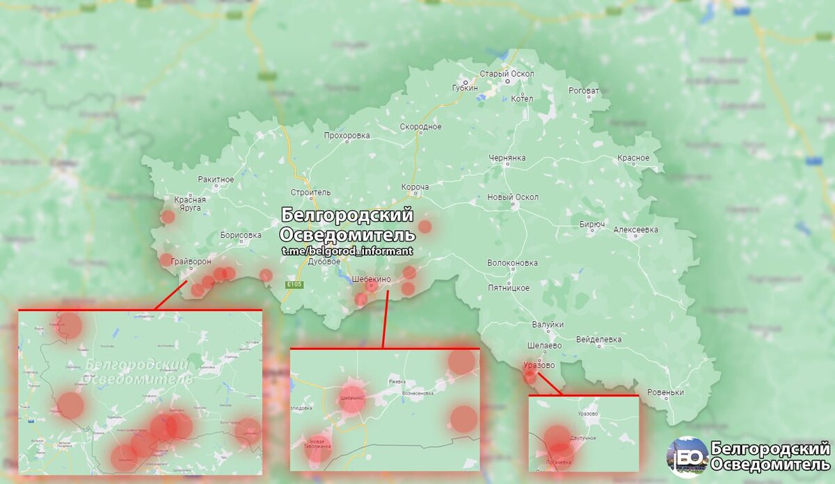 Карта валуйки ровеньки