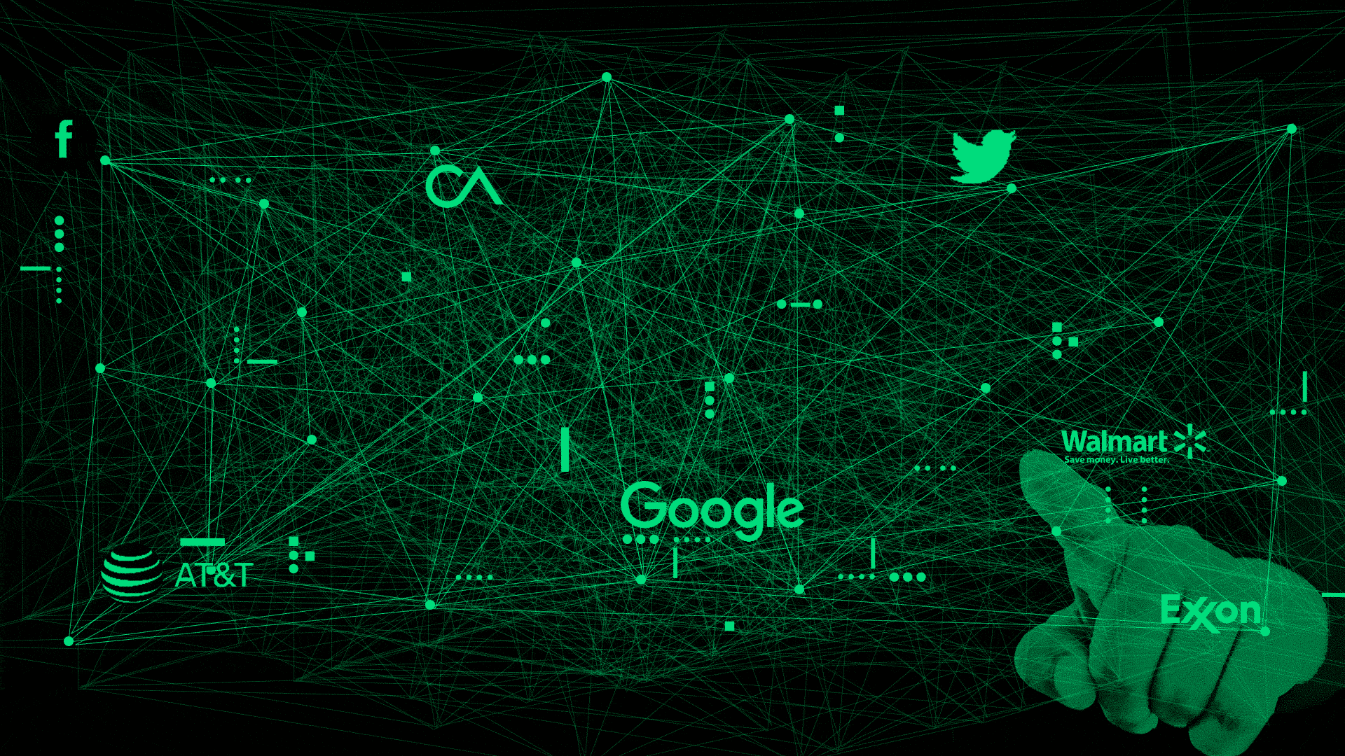 Vosh network. Цифровой фон. Интерактивные обои. Большие данные. Сеть интернет.