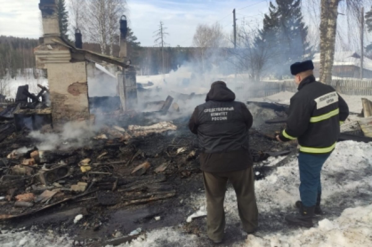    На пожаре в Муезерском районе умер мужчина