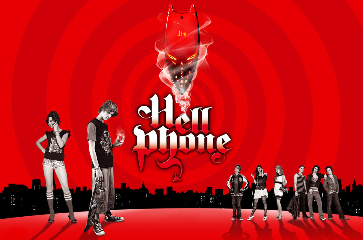 Чертов мобильник телефон. Hellphone. Hellphone movie. Hellphone фильм. Hellphone 2007 Постер.