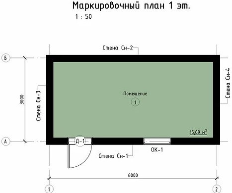 Стандартный размер бытовки составляет 3 х 6м. Это связано с размером используемых пиломатериалов для изготовления деревянных бытовок и возможностями транспортировки.