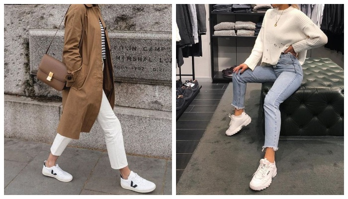Вещь месяца: Белые кроссовки - идеальное сочетание стиля и комфорта!