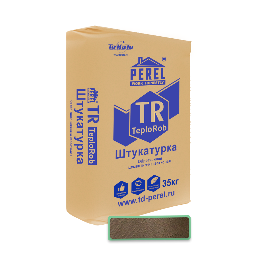 Цементная штукатурка Perel