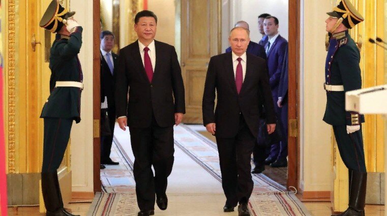 Визит в Москву Си ЦзиньПин. Встреча с Путиным.