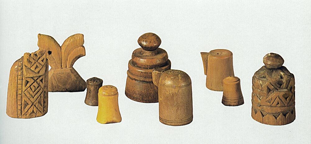 Шахматы из Великого Новгорода, XIII век.