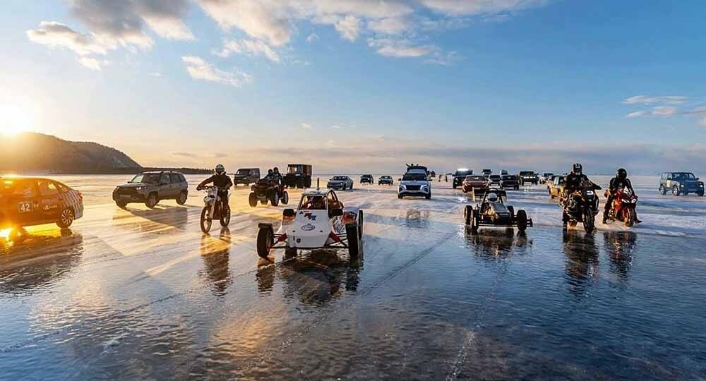Коварный лед преподносил сюрпризы. Фото предоставлено студенческим конструкторским бюро «Формула Студент»