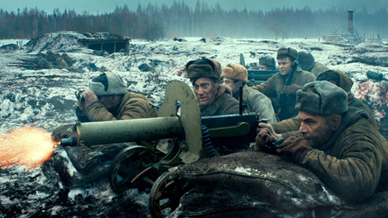    Кадр из кинофильма «Ржев»