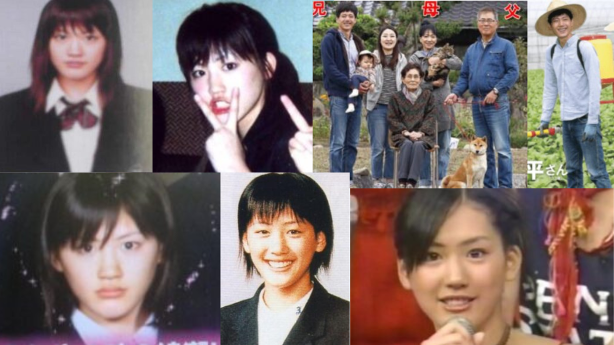 Аясэ Харука (Ая Тадемару) в юности и ее семья