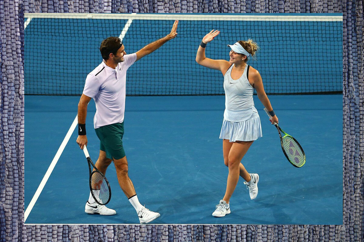 Теннис - этому виду спорта уделяется много внимания в книге