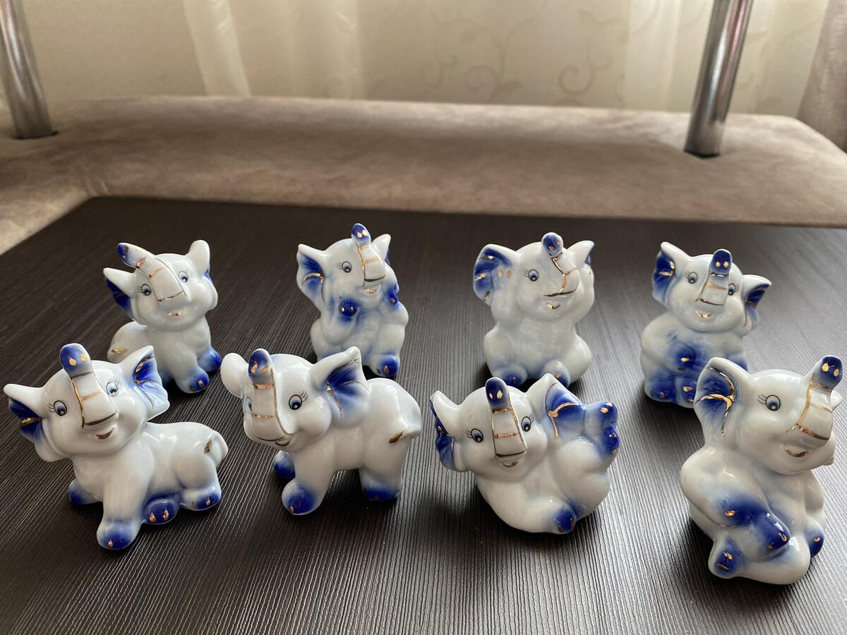 Коллекция слоников